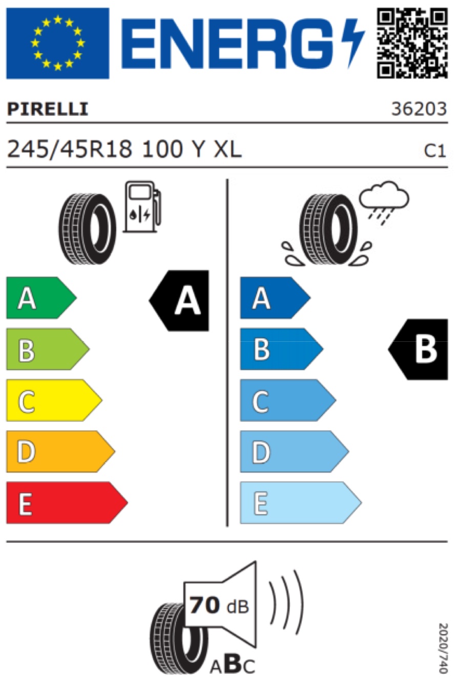 Reifenlabel 5erBMW